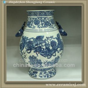 RYUJ09 Chinese jingdezhen porcelain vase for sale