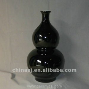 hand made black glaze ceramic Vase RYRJ04