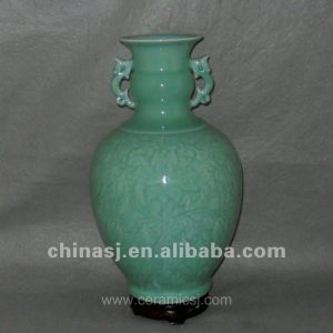 hand made celadon ceramic Vase WRYTV02