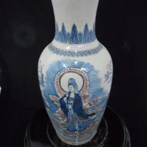 China Antique Guanyin Porcelain Vase WRYJV02