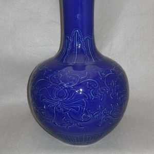 WRYMA11 Dark blue Porcelain Vase 