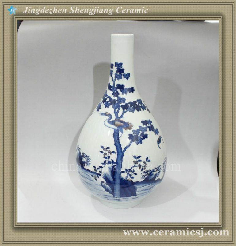 RYWU22 jingdezhen antique hand painted porcelain vase