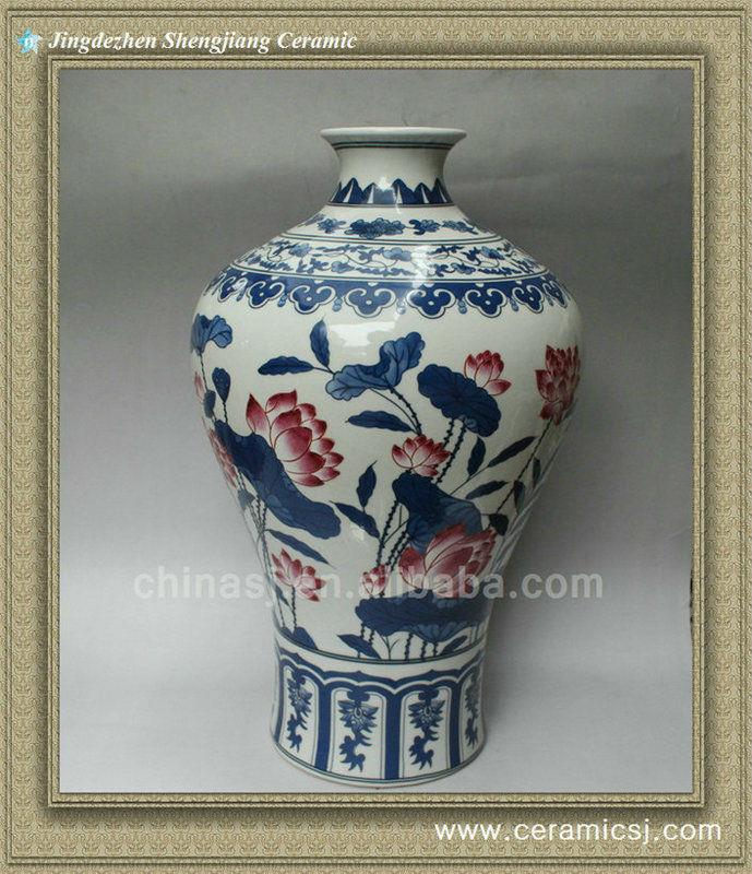 RYXG01 jingdezhen porcelain blue and white vase