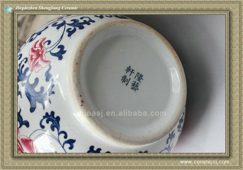 RYXG04 jingdezhen blue and white vase
