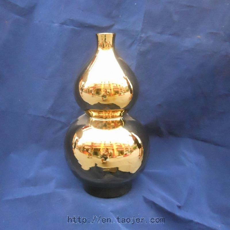 WRYAZ237 Bright Gold Vase 