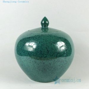 RYDB41 10.5inch Ceramic Plain Color Melon Pots
