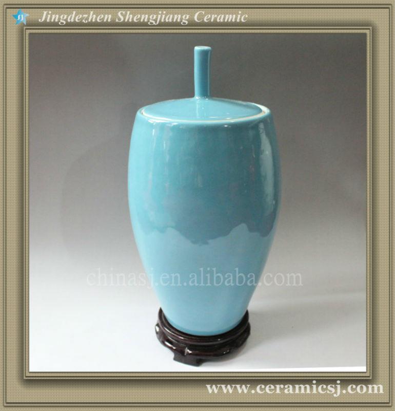 RYVZ06 jingdezhen ceramic wholesale jar with lid