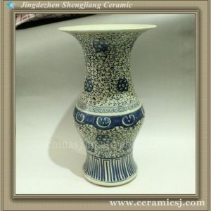 RYWJ02 Ceramic blue and white wedding vase