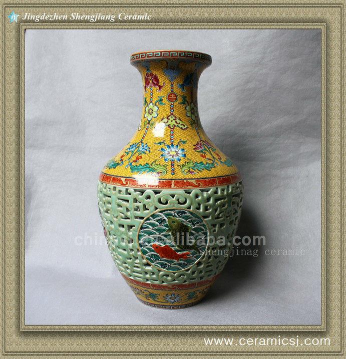 RYLW08 Antique Reproduction Chinese ceramic vase