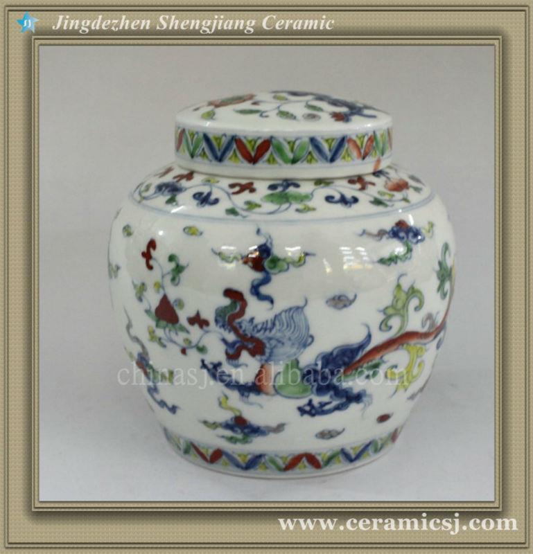 RYWR03 oriental Ming dynasty reproduction Porcelain Jars wholesale