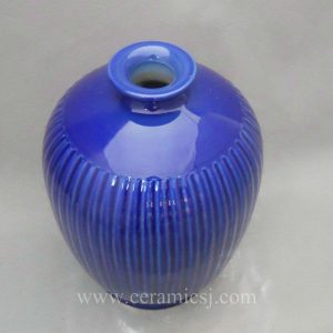 WRYMA24 Blue melon edge Ceramic Vase 