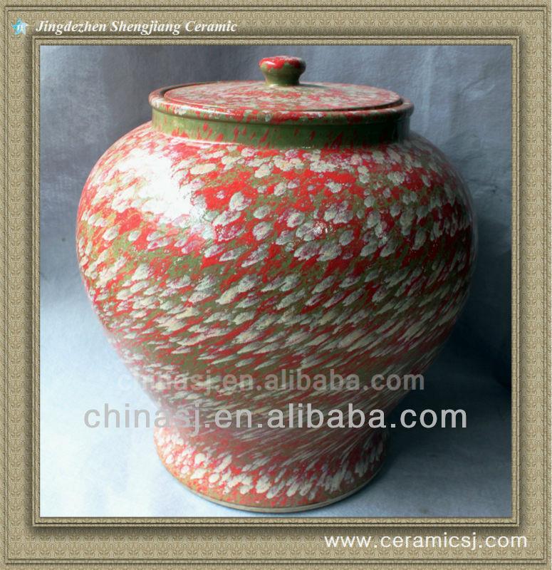 RYWO11 colored ceramic jar wholesale