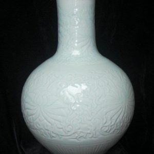 RYMA48 19.5 inch Porcelain Celadon Flower Vase