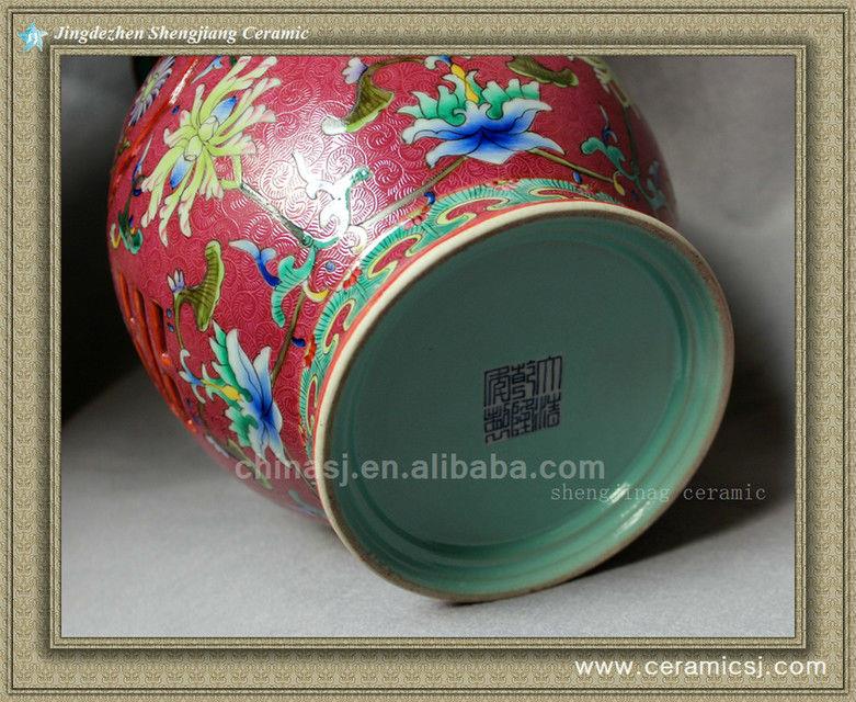 RYLW10 High quality Qing dynasty reproduction Chinese Porcelain vase