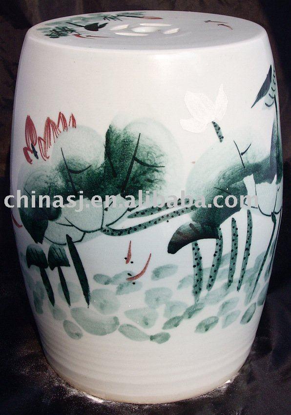 chinese ceramic garden stool WRYAY204