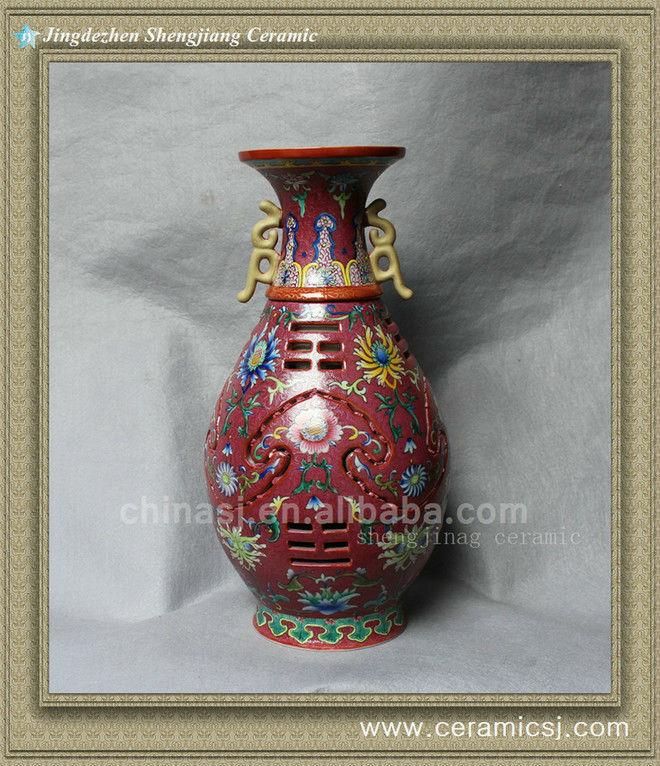 RYLW10 High quality Qing dynasty reproduction Chinese Porcelain vase