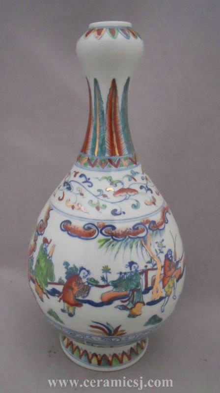antique chinese decoration Porcelain vase WRYPJ13