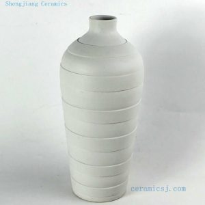 RZBZ01 Set of three vases from china white