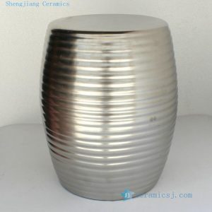 RYNQ149 16.5" Solid color Modern Ceramic Garden Stool
