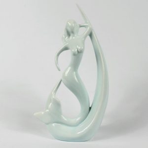 RZAN02 10.6" Porcelain Lady figurine