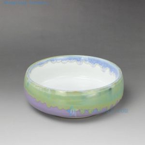 RYYF24 19.3cm Small Solid color ceramic fish pots