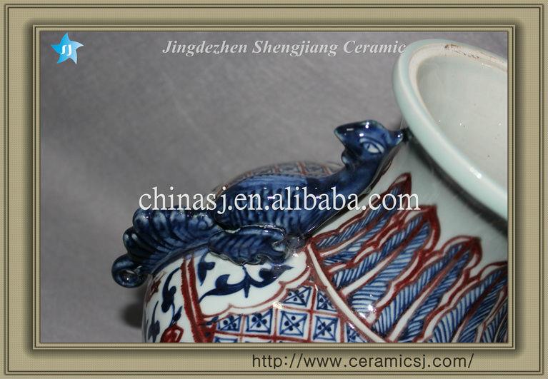 blue and white chinese ceramic vase RYVK08