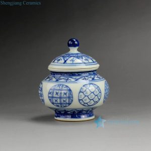 RZBP03-B Blue White Ceramic Tea Pot