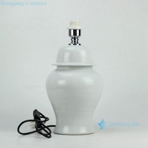 DS68-RYNQ China supplier direct outlet white ceramic table lamps 
