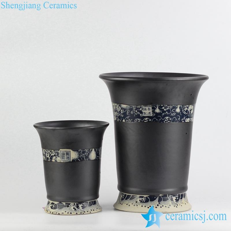 Jingdezhen China original china ware planter in pairs
