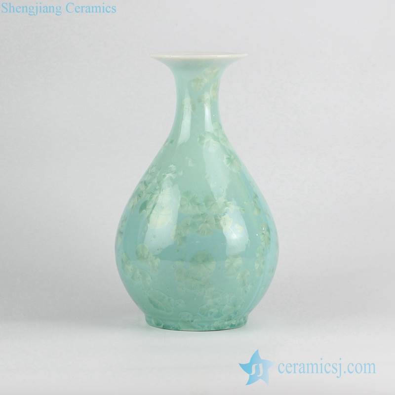 New arrival snow flake design China online sale porcelain spring bottle 