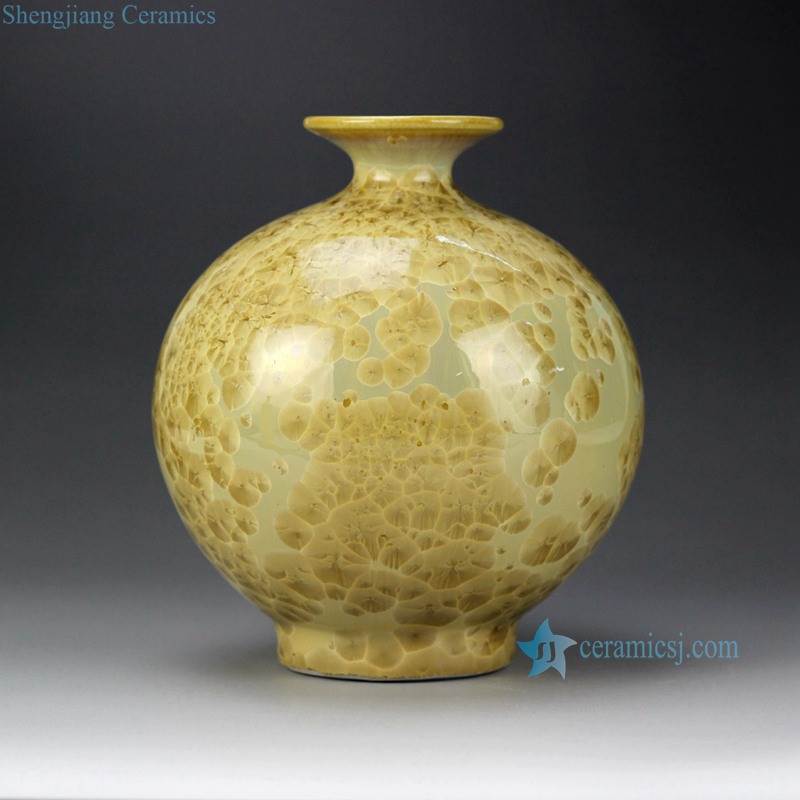 Jellyfish feel design pomegranate shape ceramic vase
