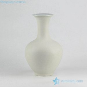 RYUJ19-E Speckle clay material surface pottery long neck flower vase