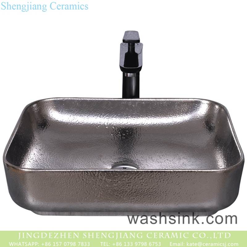 Hot Sales special design chrome silver square sink bowl