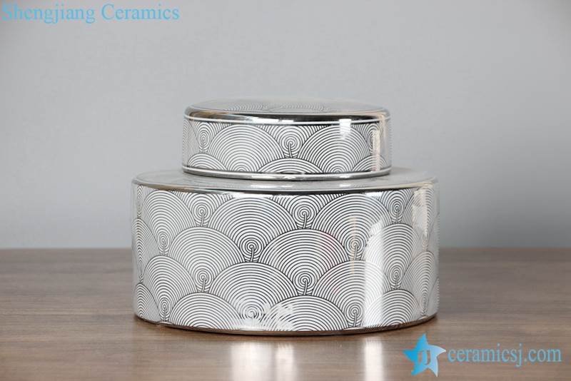 It is short ceramic jar for online sale