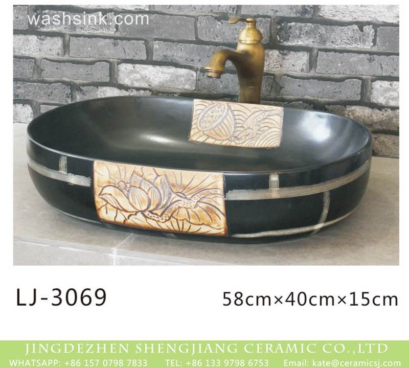 Chinese ceramic wash sink