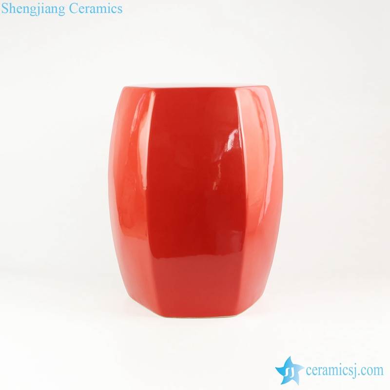we sell red ceramic stool on line
