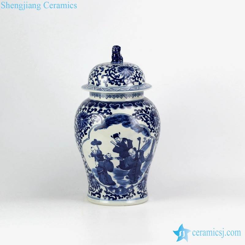 porcelain storage jar
