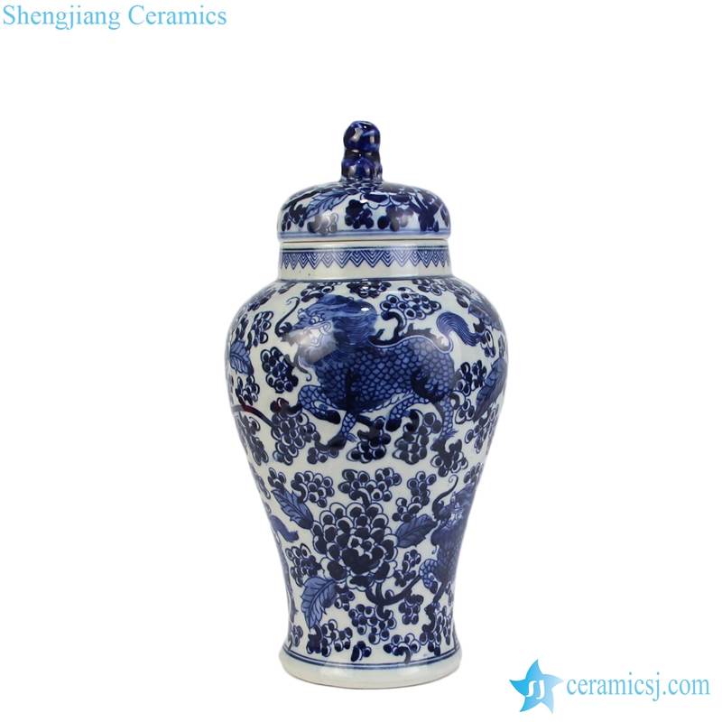 elegant china jar