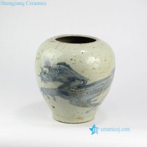 RZNA10 Spotted clay body Ming Dynasty reproduction coarse ceramic vase