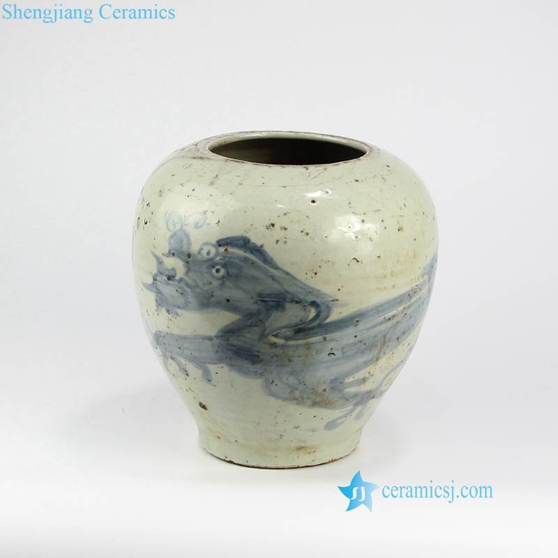 spotted ceramic vase