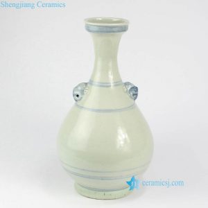 RZNA13 Light blue color Ming Dynasty ceramic flower vase