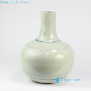 RZNA14 Hand painted blue line Ming Dynasty reproduction pottery vase