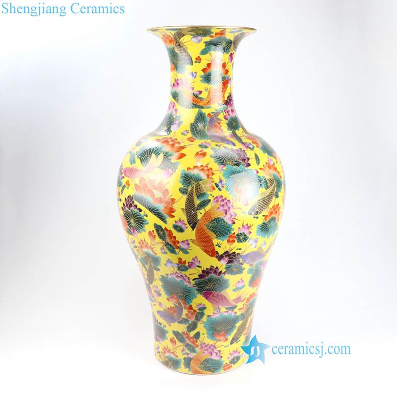 ceramic fish vase