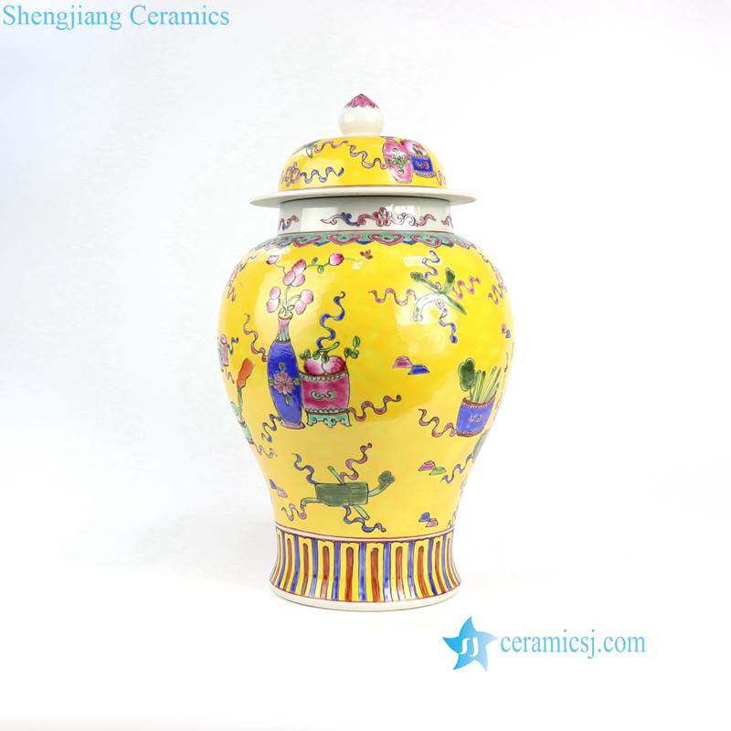 China reading room item pattern jar