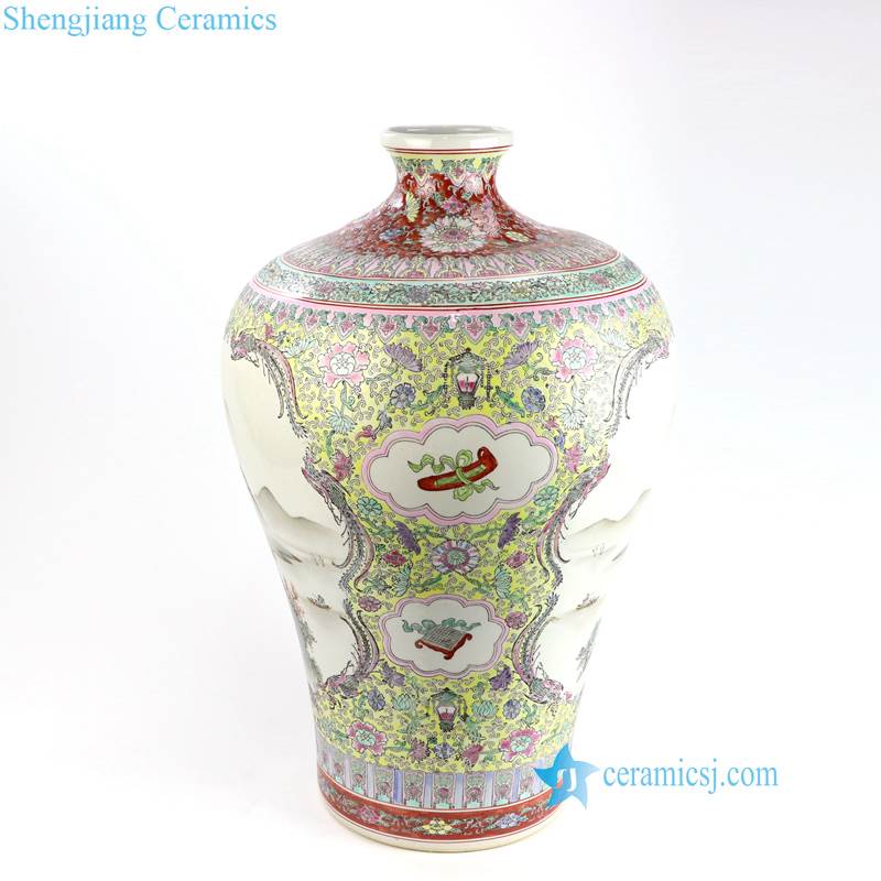 landscape china vase
