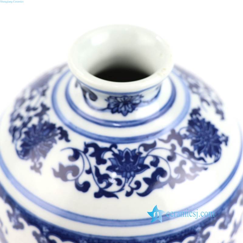 cheap blue and white porcelain vase