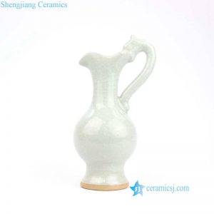 RZFW31 Crystal light green glaze ceramic water pitcher
