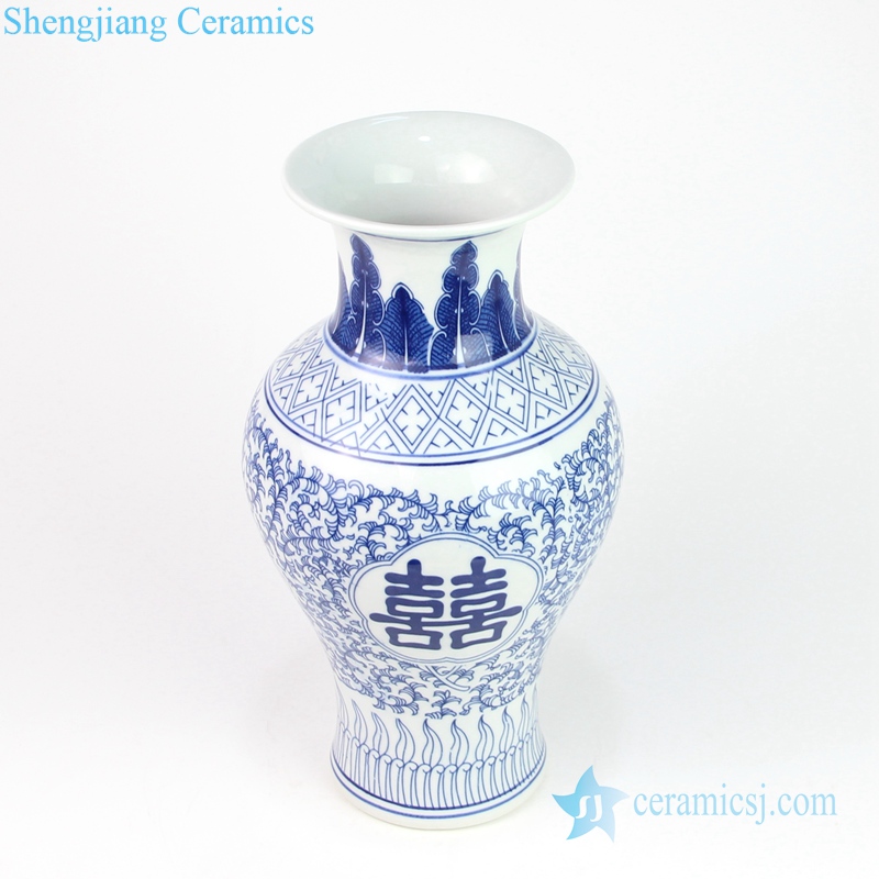 orchid ceramic vase