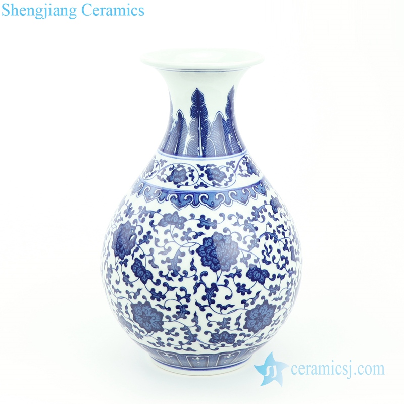 gourd shape ceramic vase