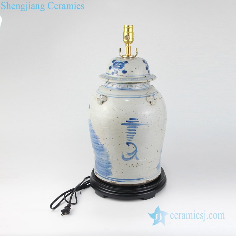 refractory ceramic floor lamp